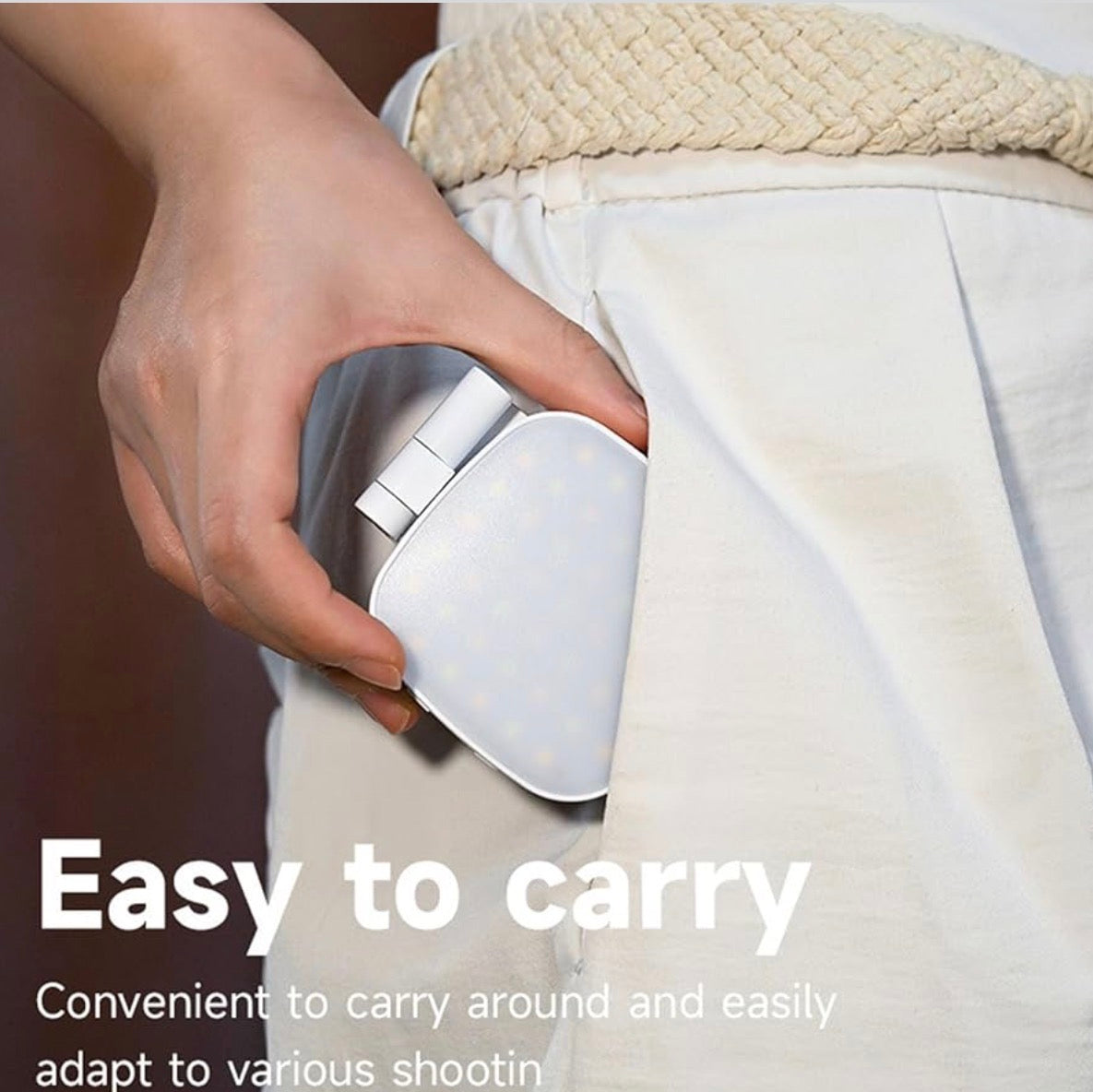 Support Magnétique avec LED & Miroir™