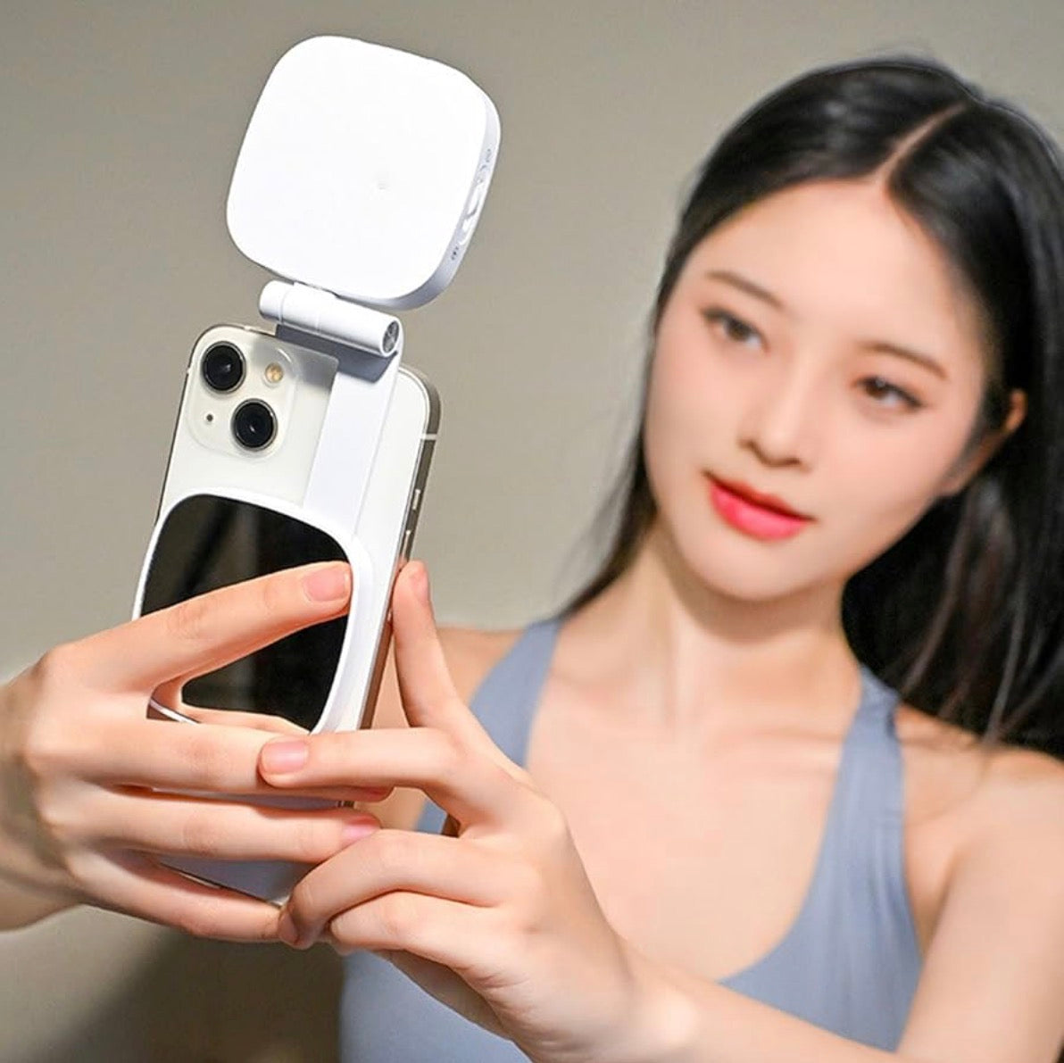 Support Magnétique avec LED & Miroir™