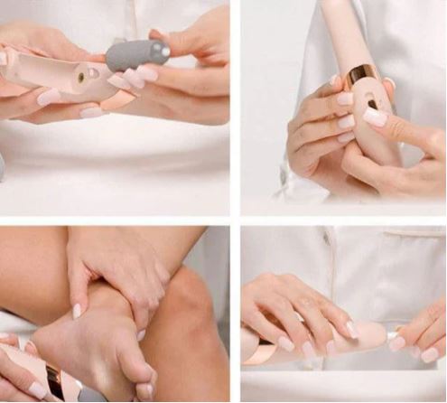 Lime Électrique Originale pour Pieds – Talons Doux en 2 Minutes | Rechargeable USB & Sans Douleur