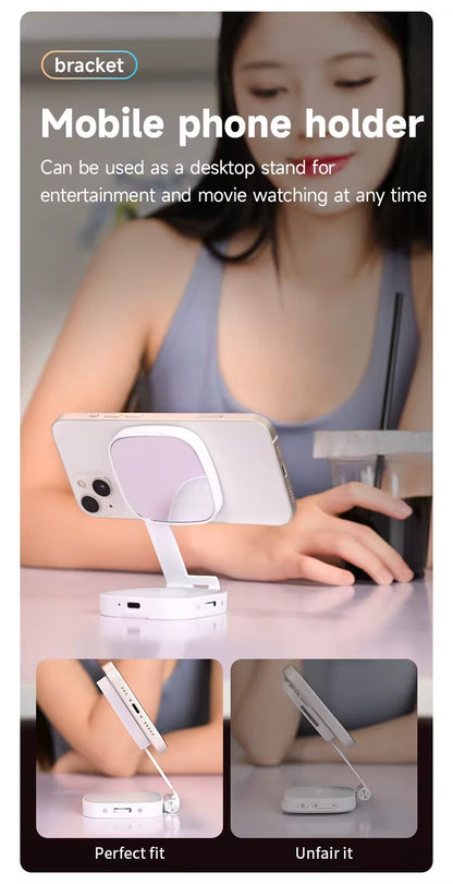 Support Magnétique avec LED & Miroir™